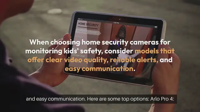 Video thumbnail for Best Home Security Cameras For Kids Safe