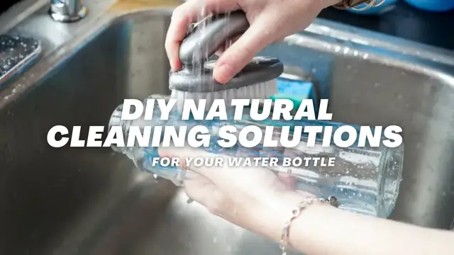 'Video thumbnail for DIY Natural Cleaning Solutions for Your Water Bottle #cleaninghacks'