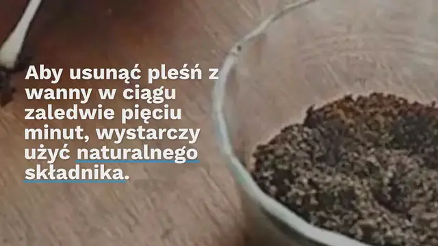 Video thumbnail for Jak usunąć pleśń z wanny w 2 minuty: tylko ten składnik