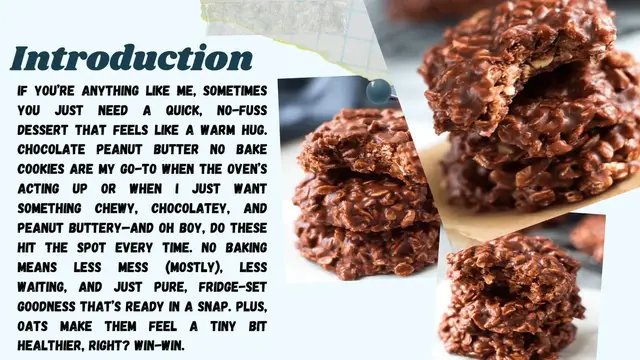 Video thumbnail for Easy Chocolate Peanut Butter No Bake Cookies You’ll Crave All Day!