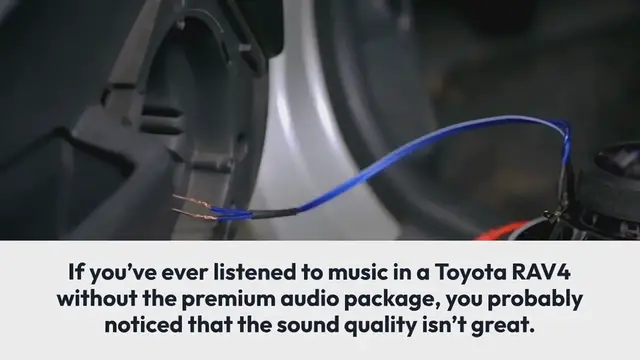 Video thumbnail for Toyota Rav4 Speaker Upgrade