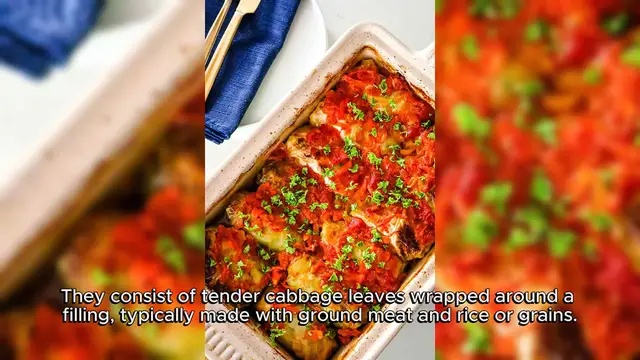 Video thumbnail for Cabbage roll Recipe