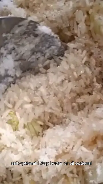Video thumbnail for jasmine rice recipe