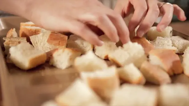 Video thumbnail for 
				 Homemade Croutons