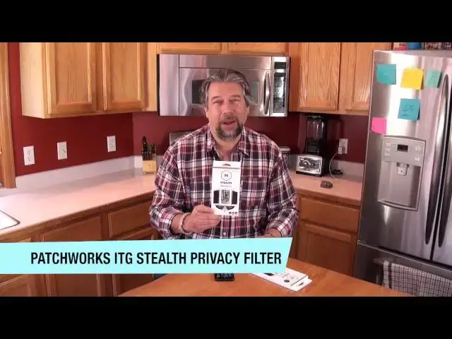 Video thumbnail for Patchworks ITG STEALTH Privacy Shield for iPhones - Install and Review!