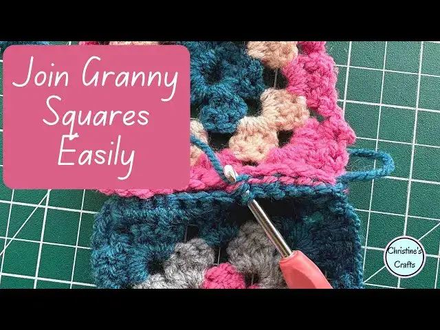 Video thumbnail for The 2 easiest ways to Join Granny Squares