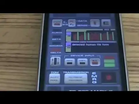 Video thumbnail for TR-580 Tricorder App