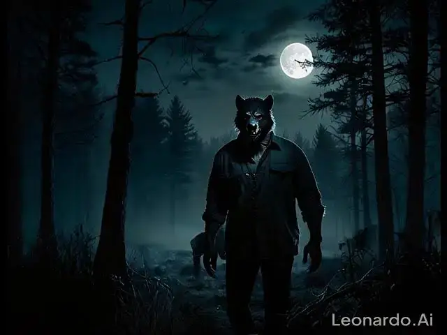 Video thumbnail for werewolf  #halloween #scary #horror #3D