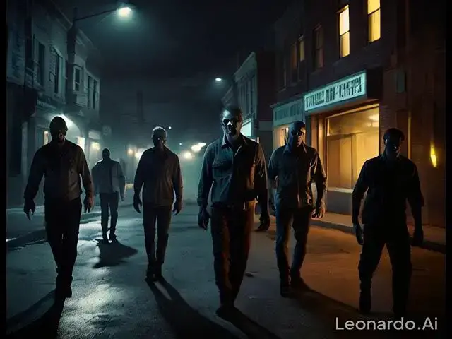 Video thumbnail for Aliens walking through town #creepy #halloween #spooky #horror