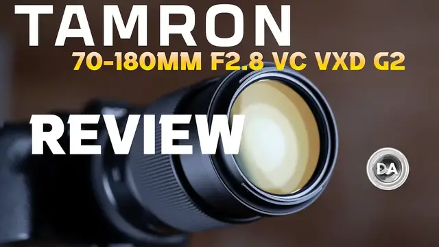 Video thumbnail for Tamron 70-180mm F2.8 VC VXD G2 Review | Tamron's GM Fighter?
