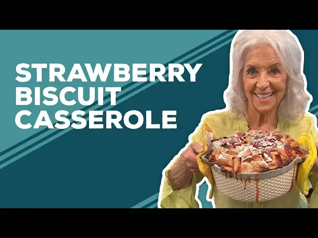 Video thumbnail for Love & Best Dishes: Strawberry Biscuit Casserole Recipe | Sweet Breakfast Casserole Ideas