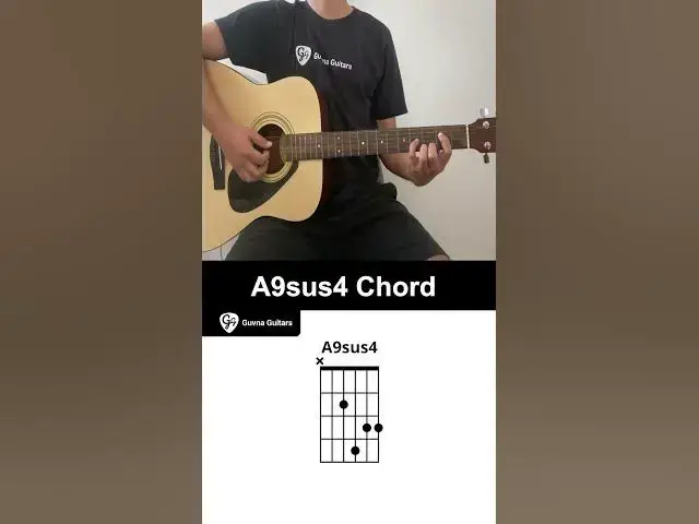 Video thumbnail for How To Play The A9sus4 Chord On Guitar - Guvna Guitars