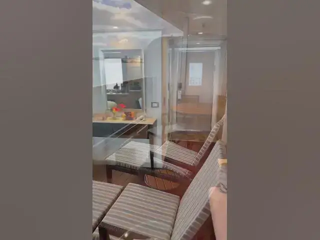 Video thumbnail for Holland America Nieuw Statendam Neptune Suite 7076 Tour #shorts