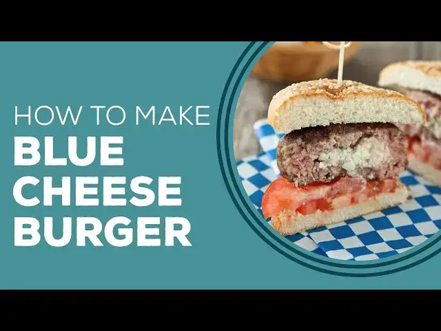 Video thumbnail for Blue Cheese Burger - Paula Deen Blast from the Past