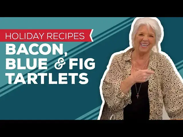 Video thumbnail for Holiday Cooking & Baking Recipes: Bacon, Blue Cheese & Fig Tartlets Recipe