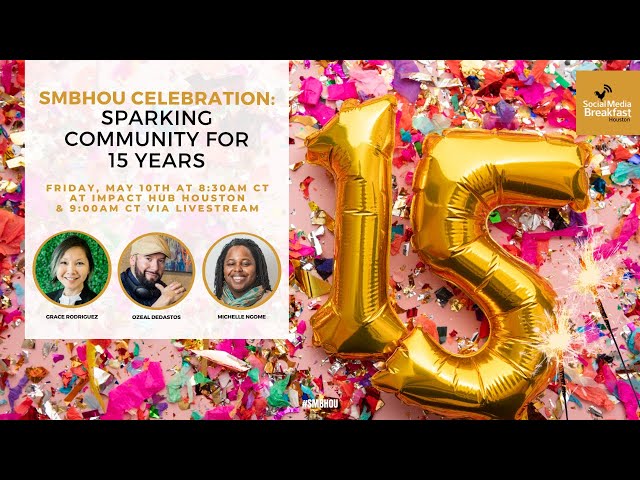 Video thumbnail for SMBHOU Celebration: Sparking Community for 15 Years