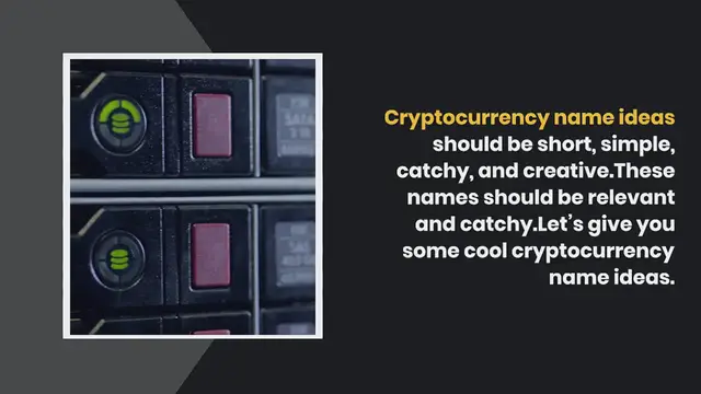 Video thumbnail for 600+ Best Cryptocurrency Names Ideas That Are Trending