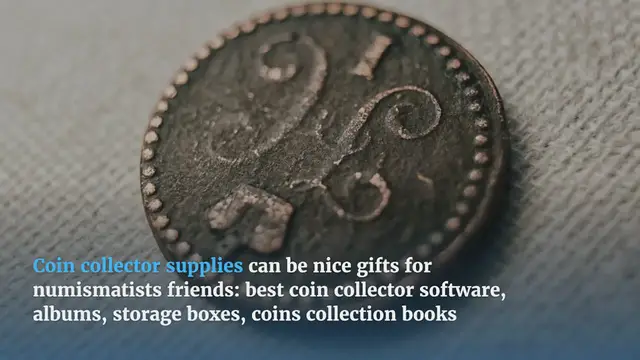 Video thumbnail for Coin collecting supplies