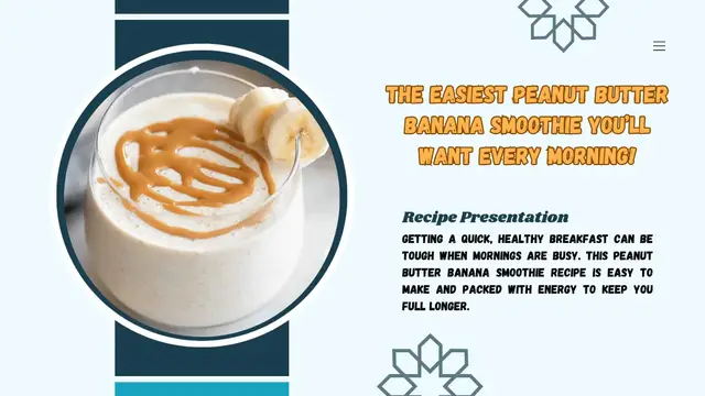 Video thumbnail for The Easiest Peanut Butter Banana Smoothie You’ll Want Every Morning!