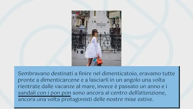 Video thumbnail for Sandali con i pon pon: tutte le novità per l’estate 2017