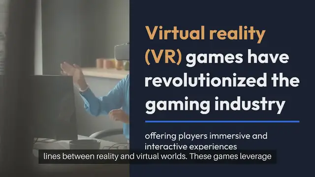 Video thumbnail for Virtual Reality Games