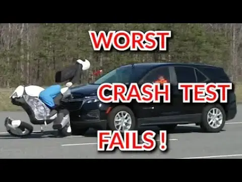 'Video thumbnail for Crash test fails for new SUV's'