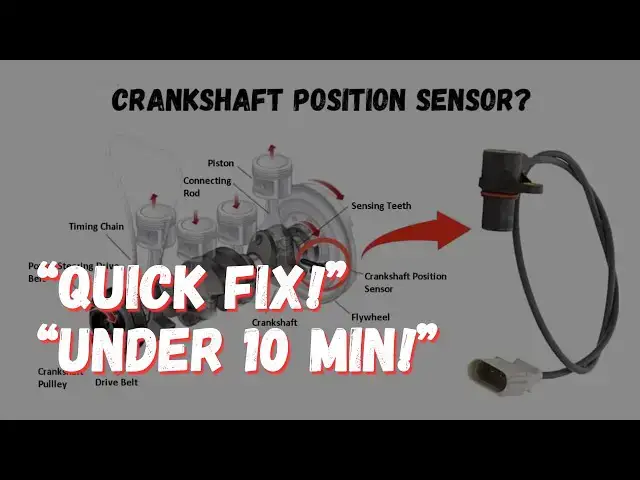 Video thumbnail for 6 Crankshaft Sensor Symptoms You’re Ignoring (Fix in Under 10 Minutes!)