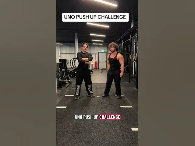 Video thumbnail for UNO pushup challenge |  #myprotein #trend #funny