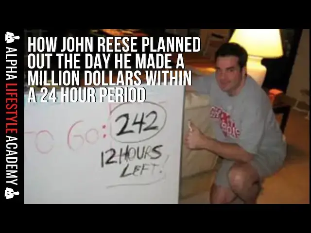 Video thumbnail for How John Reese Planned Out The Day He Made A Million Dollars Within A 24 Hour Period