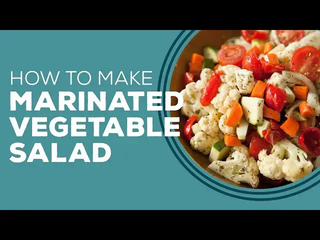 Video thumbnail for Blast From The Past: Marinated Vegetable Salad Recipe