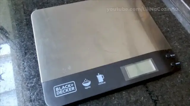 Video thumbnail for Balança de cozinha digital é boa? Avaliação da Black+Decker BC500