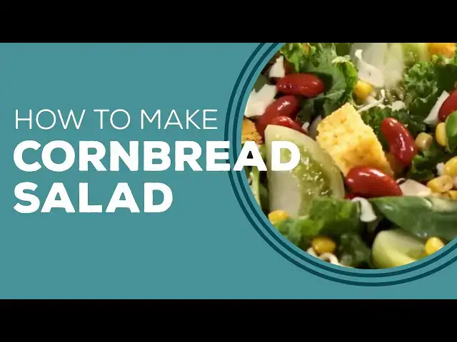 Video thumbnail for Blast From the Past: Tex-Mex Cornbread Salad With Buttermilk Cornbread Recipe