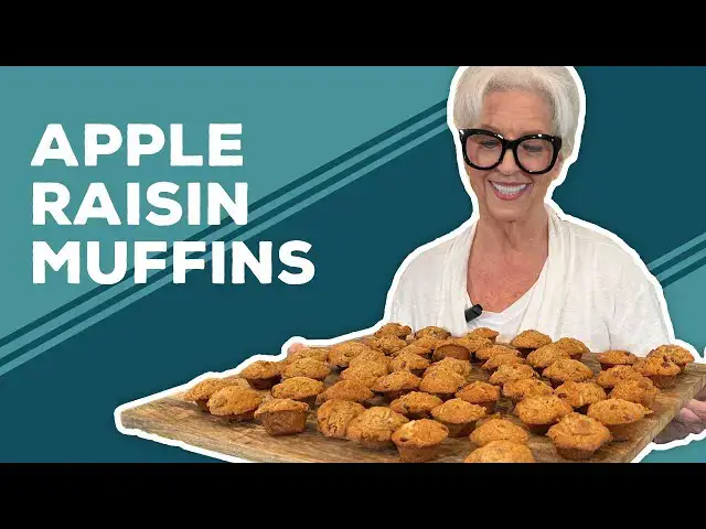 Video thumbnail for Love & Best Dishes: Apple Raisin Muffins Recipe | Fall Baking Ideas