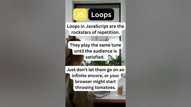 Video thumbnail for Looping Through JavaScript Tips for Efficient Coding!