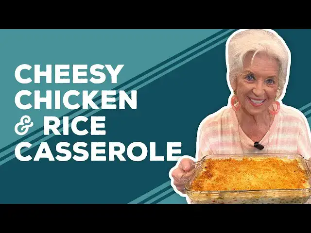Video thumbnail for Love & Best Dishes: Cheesy Chicken and Rice Casserole Recipe