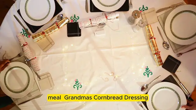 Video thumbnail for Grandma’s Cornbread Dressing