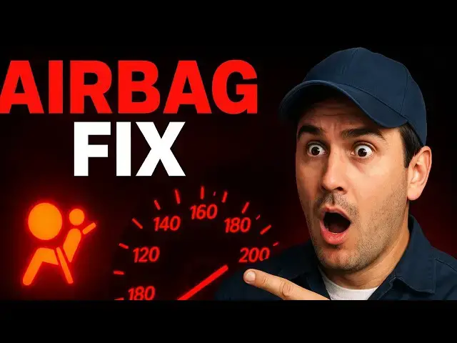 'Video thumbnail for How to Turn Off Airbag Warning Light - 9 Methods That Actually Work'