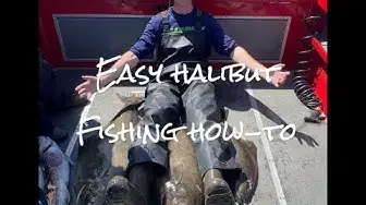 Video thumbnail for Easy HALIBUT Fishing How to - FAST limits in SHALLOW water