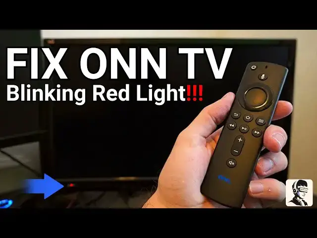 'Video thumbnail for How to Fix ONN TV Blinking Red Light (Quick & Easy)'