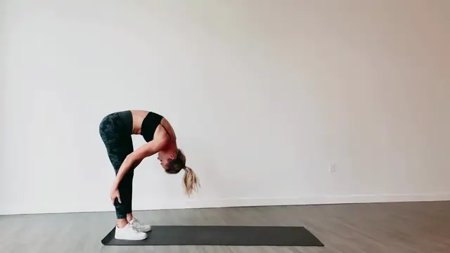 'Video thumbnail for Standing Hamstring Stretch'