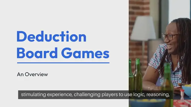 'Video thumbnail for Deduction Board Games'