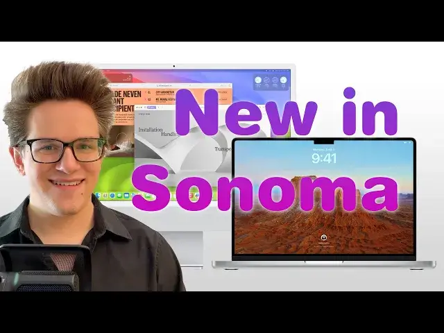 'Video thumbnail for All The Best New Features in macOS Sonoma'
