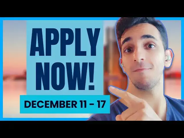 Video thumbnail for Currently Open Scholarships for International Students - December 11 - 17