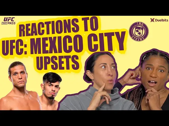 Video thumbnail for Two Straws on Fightpass! Episode 38: UFC Mexico City- Moreno vs Royval 2 Reaction and more
