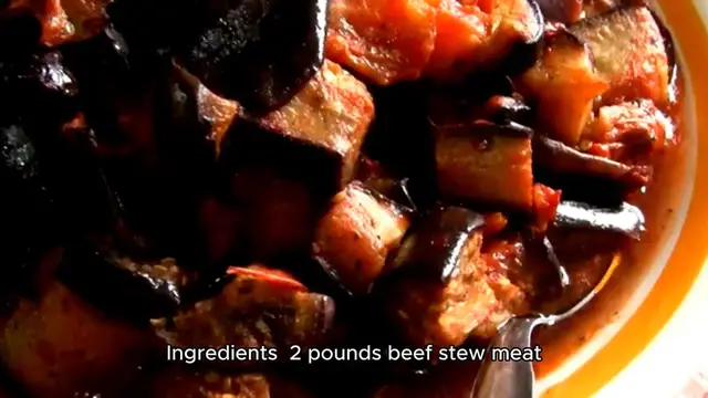 Video thumbnail for simple beef stew recipe