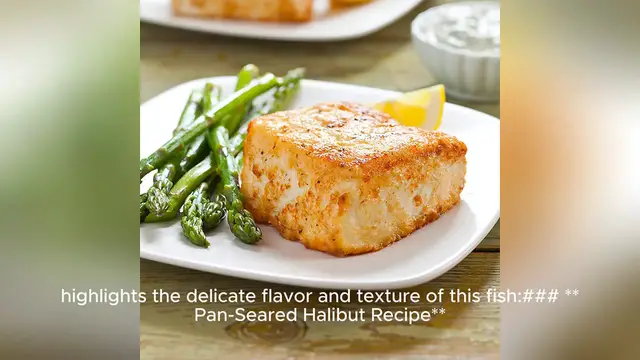Video thumbnail for halibut recipe pan seared