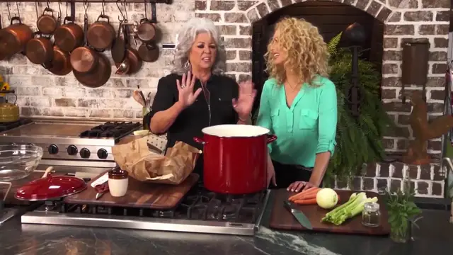 Video thumbnail for 
				 Chicken Pot Pie With Cheese Straw Crust
