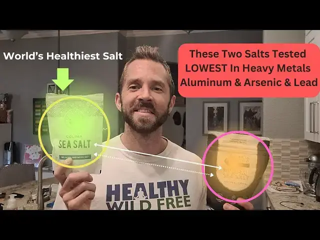 Video thumbnail for The Two Salts With The Lowest Heavy Metals (World's Healthiest Salt)