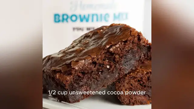 Video thumbnail for brownie mix recipe