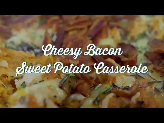 Video thumbnail for Cheesy Bacon and Sweet Potato Casserole - Paula Deen at the Southern Table